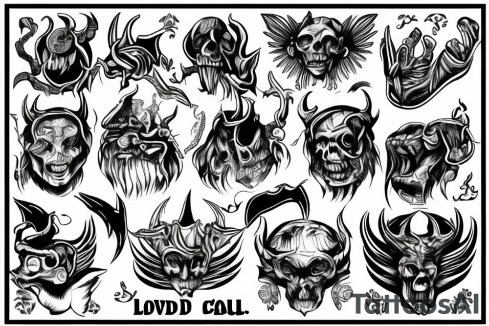 The devil can scrap but the lord has won tattoo idea