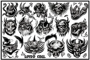 The devil can scrap but the lord has won tattoo idea