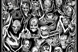 The devil can scrap but the lord has won tattoo idea