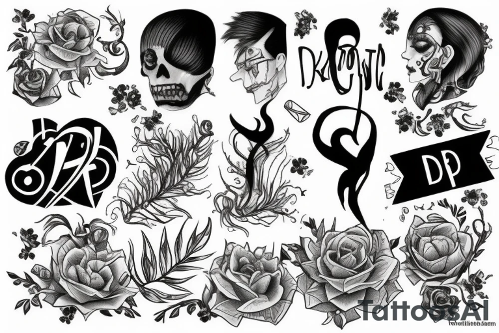 Depression tattoo idea