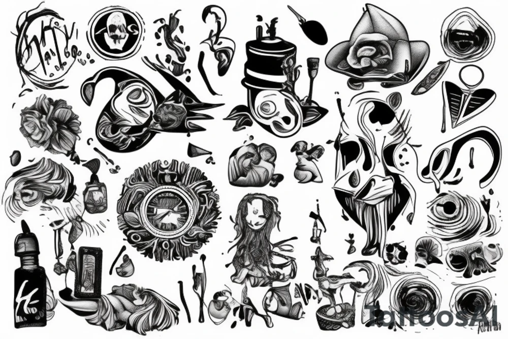 Depression and loneliness. tattoo idea