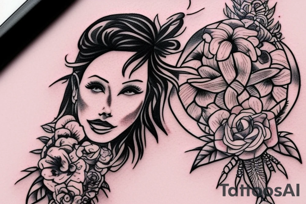 I want a tattoo to commemorate my deceased girlfriend with her name Valentina, it can be a bracelet tattoo idea