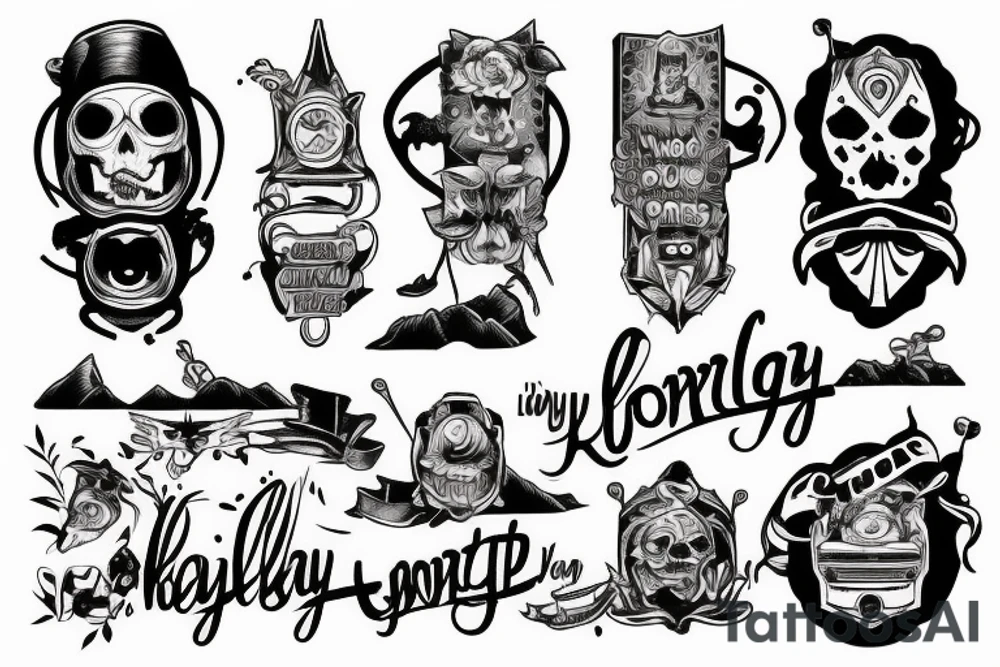 I’ve been following, a lonely road for way to long tattoo idea