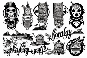 I’ve been following, a lonely road for way to long tattoo idea