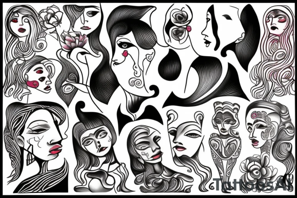 Name Valentina tattoo idea