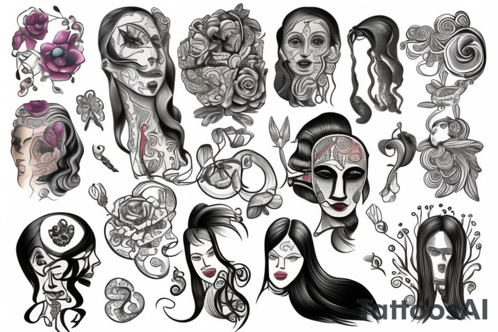 Name Valentina tattoo idea