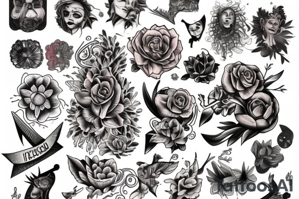 Name Valentina tattoo idea
