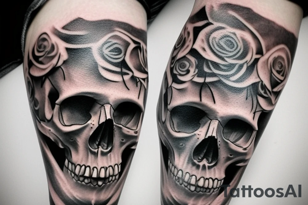 skull tattoo idea