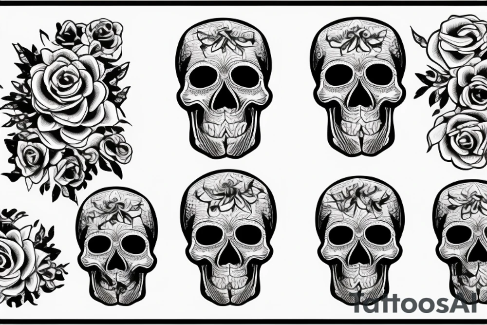 skull tattoo idea