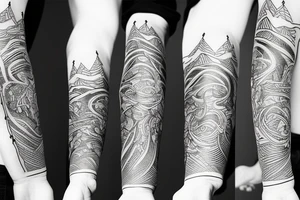 snowboard, fine line tattoo tattoo idea