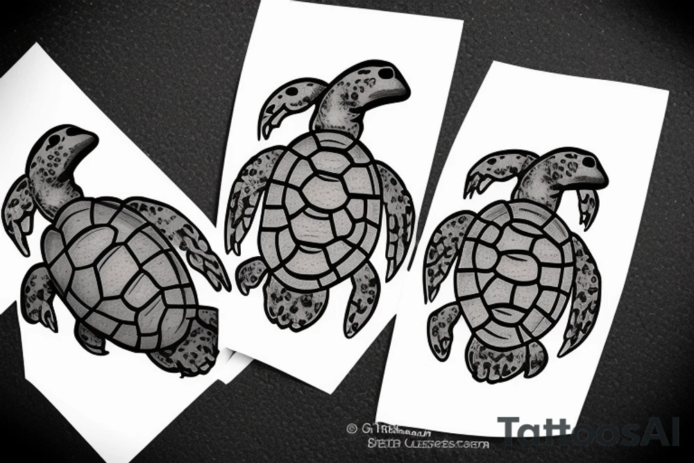 Tenacious turtle rebel soldier tattoo idea