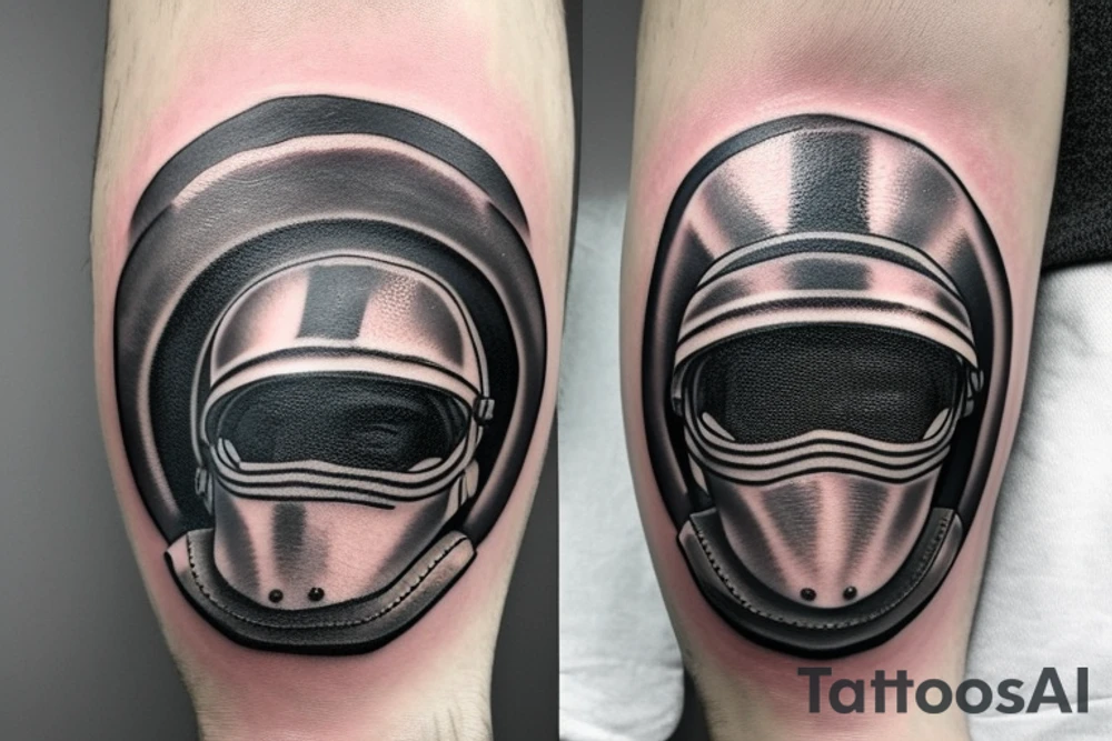 soldier turtle with helmet and knife tattoo idea