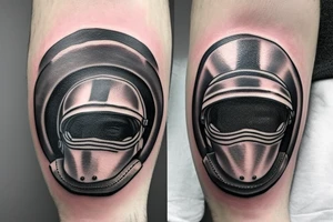soldier turtle with helmet and knife tattoo idea