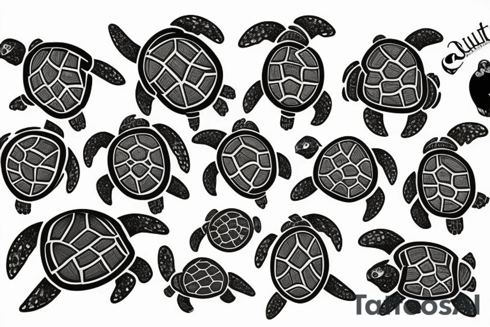 Turtle Conquistador tattoo idea