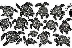 Turtle Conquistador tattoo idea