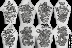 Turtle soldier vietnam tattoo idea