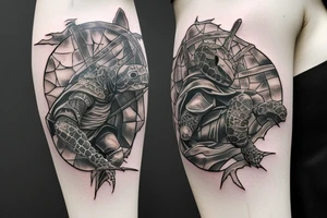 Dark souls turtle tattoo idea