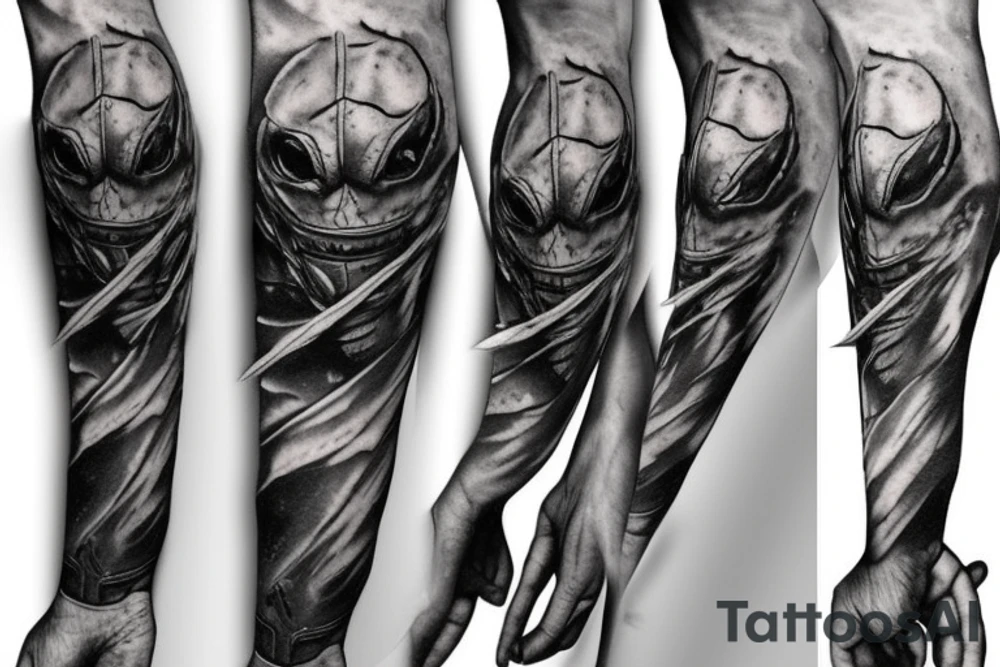 Dark souls turtle knight tattoo idea