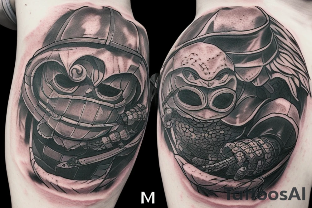 Dark souls turtle knight tattoo idea