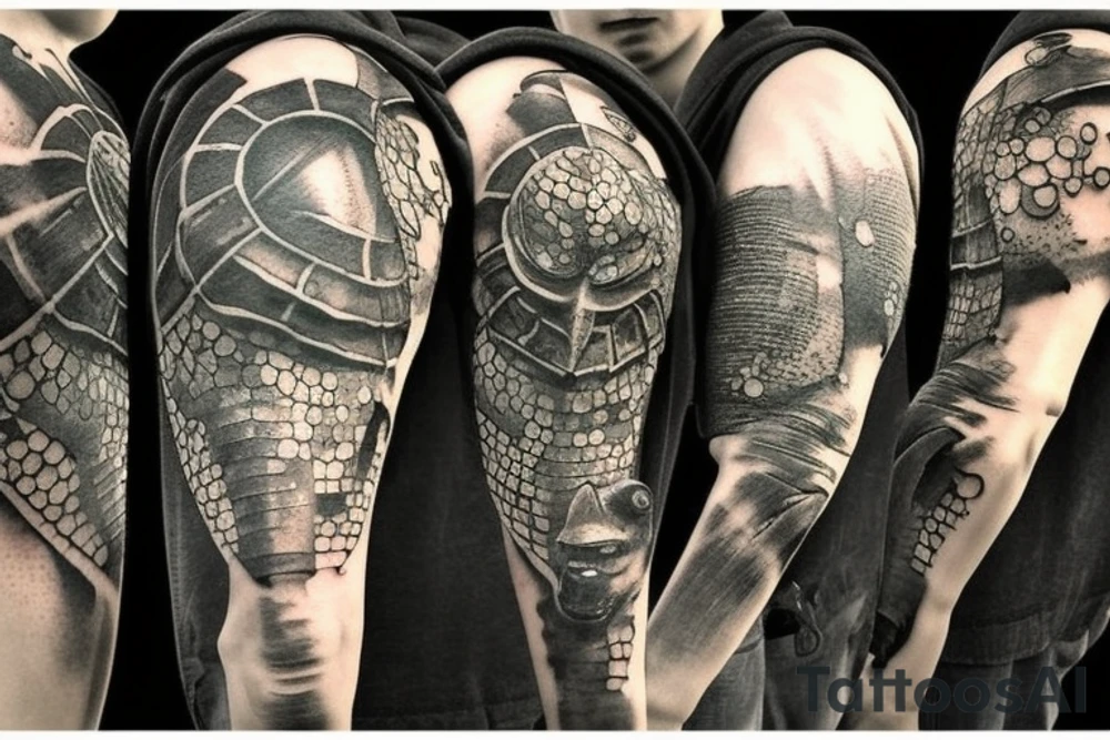 Dark souls turtle knight tattoo idea