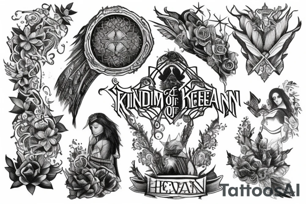 The kingdom of Heaven is available in the here and now. tattoo idea