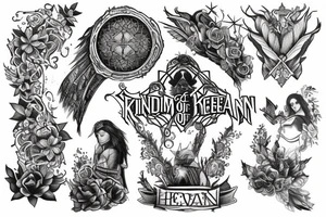 The kingdom of Heaven is available in the here and now. tattoo idea