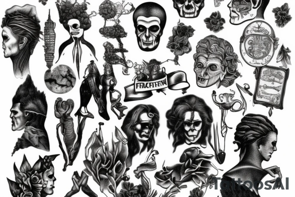 Frankenstein tattoo idea