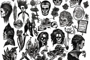 Frankenstein tattoo idea