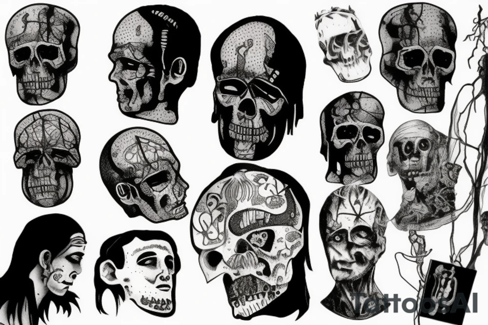 Frankenstein tattoo idea