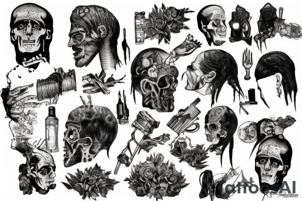 Frankenstein tattoo idea