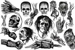 Frankenstein tattoo idea