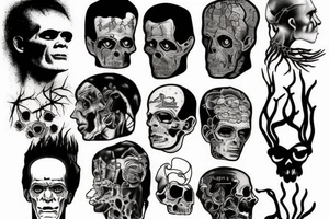 Frankenstein tattoo idea