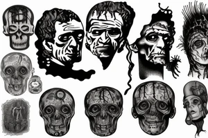 Frankenstein tattoo idea