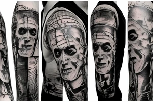 Frankenstein tattoo idea
