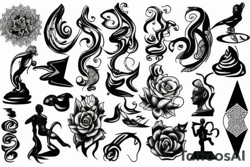 statue tattoo idea