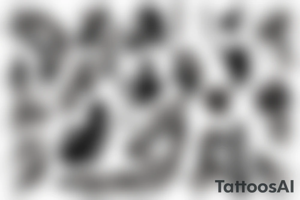 broken statue of woman tattoo idea