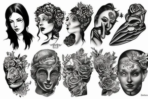 statue tattoo idea