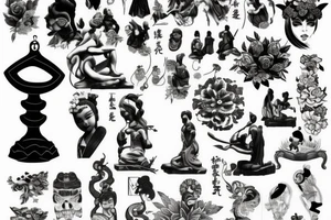 statue tattoo idea