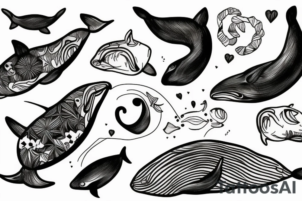 whale tattoo idea