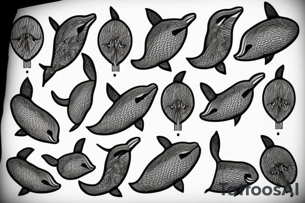 whale tattoo idea