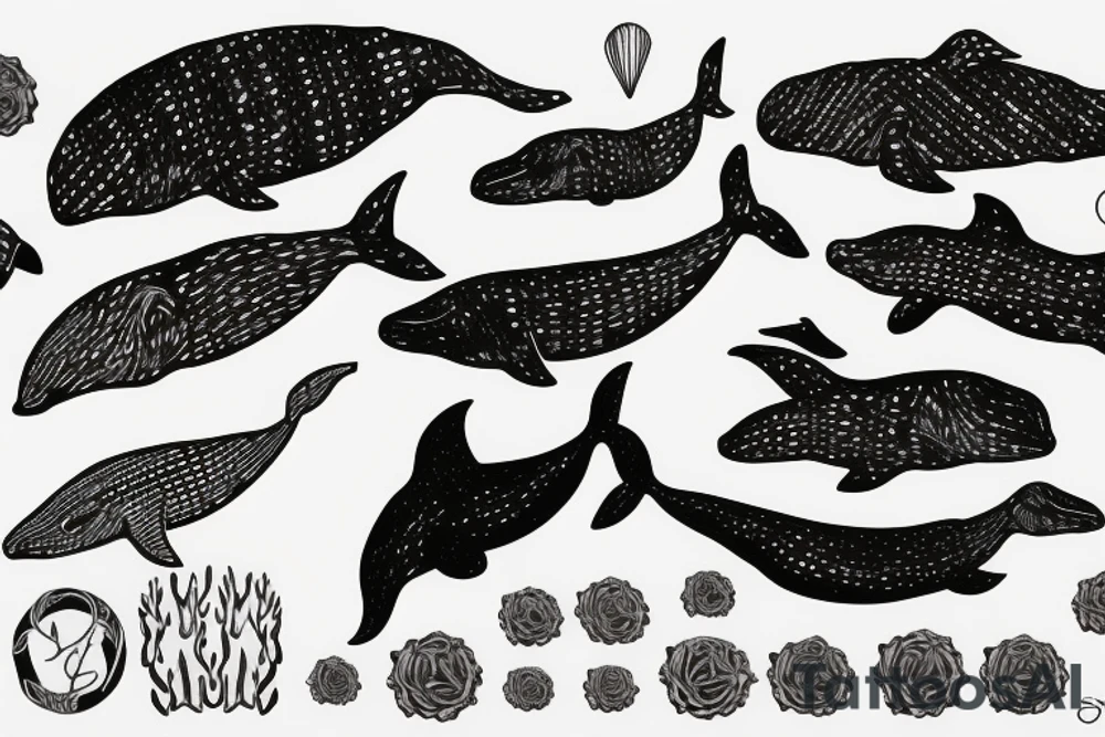 whale tattoo idea