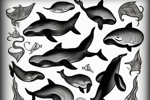 whale tattoo idea