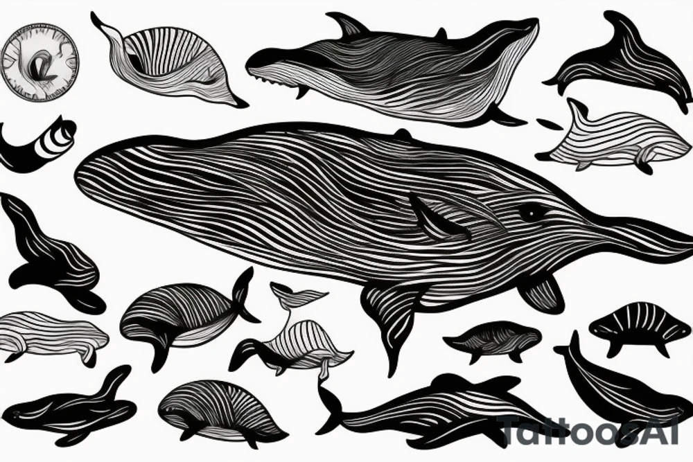 whale tattoo idea