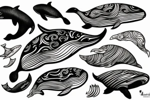 whale tattoo idea
