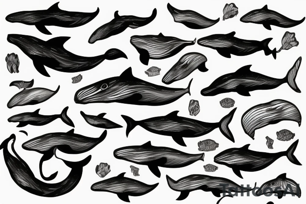 whale tattoo idea