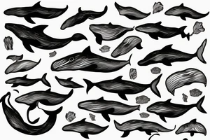 whale tattoo idea