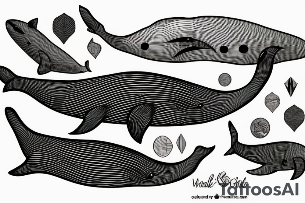 whale tattoo idea