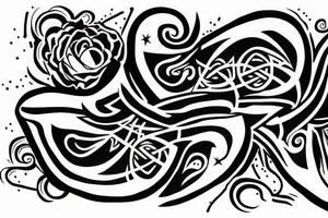 laced converse tattoo idea