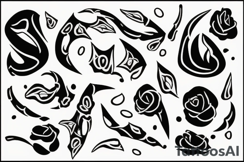open wound tattoo idea
