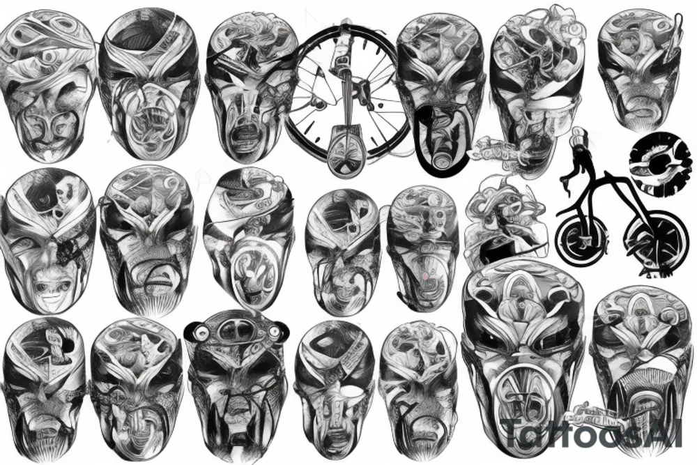 Road cycling, Gemini , music, mountain tattoo idea Road cycling, Gemini , music, mountain tattoo idea